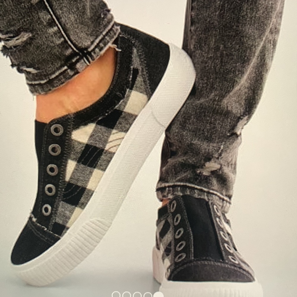 Blowfish checkered plaid Shoe